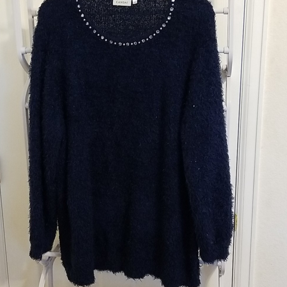 Glitter & Rhinestone Sweater